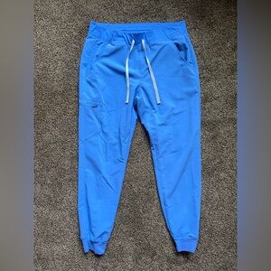 FIGS Light Blue Technical Collection Jogger Medium